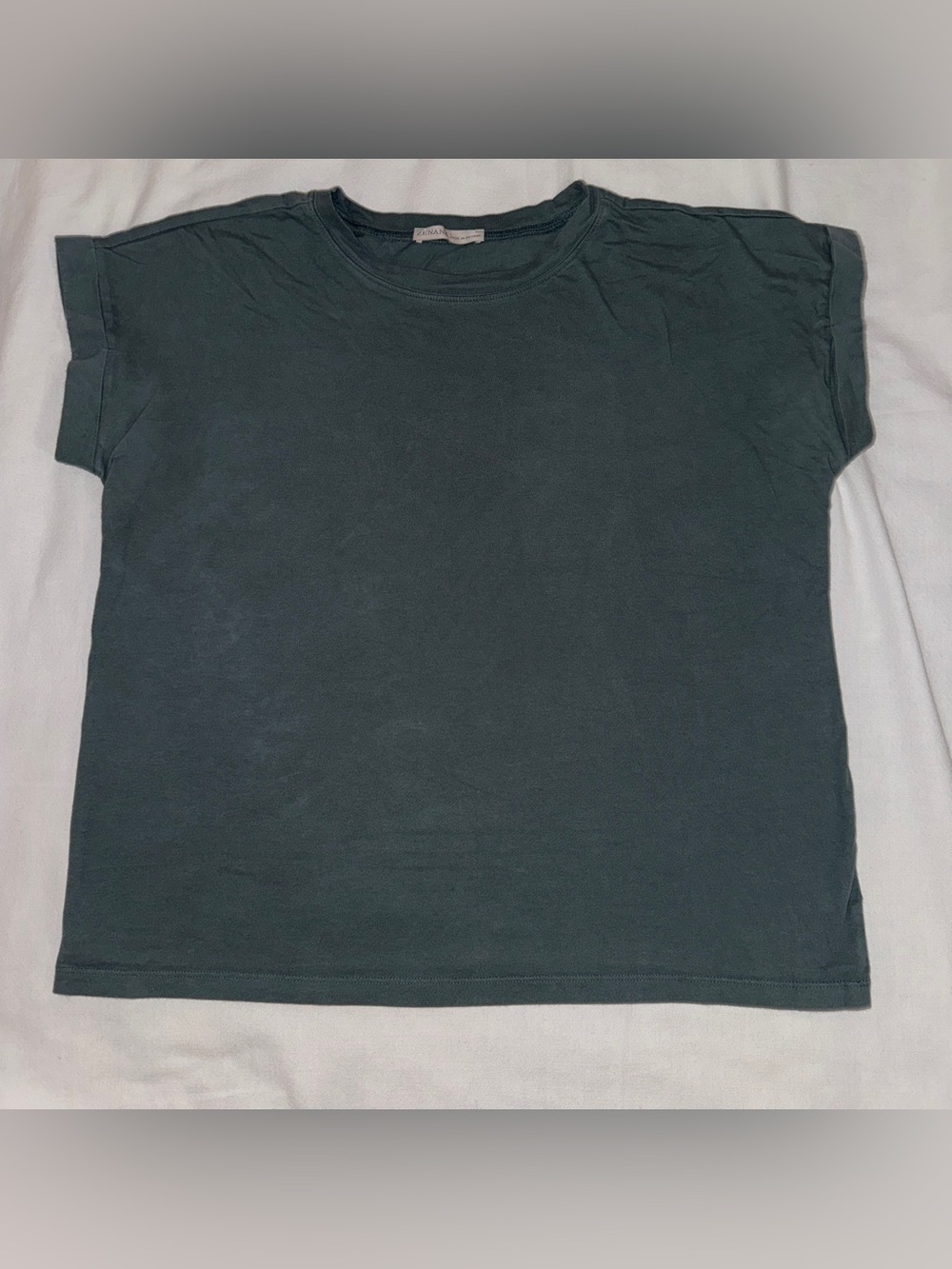 Women’s Short Sleeve Crewneck Tee - Dark Teal